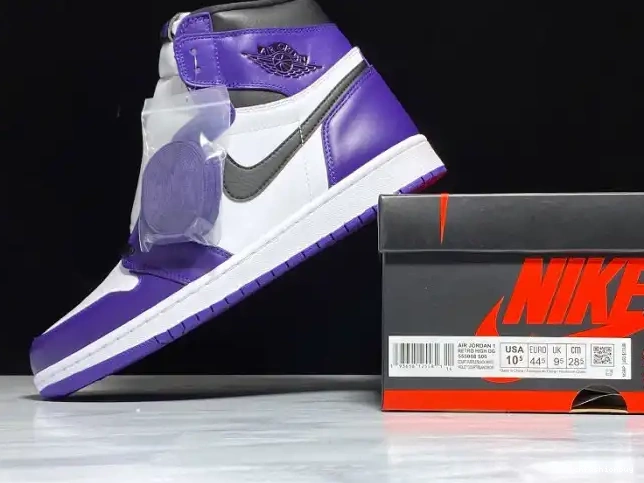 Air Court Jordan 555088-500 High 1 OG Purple 0614